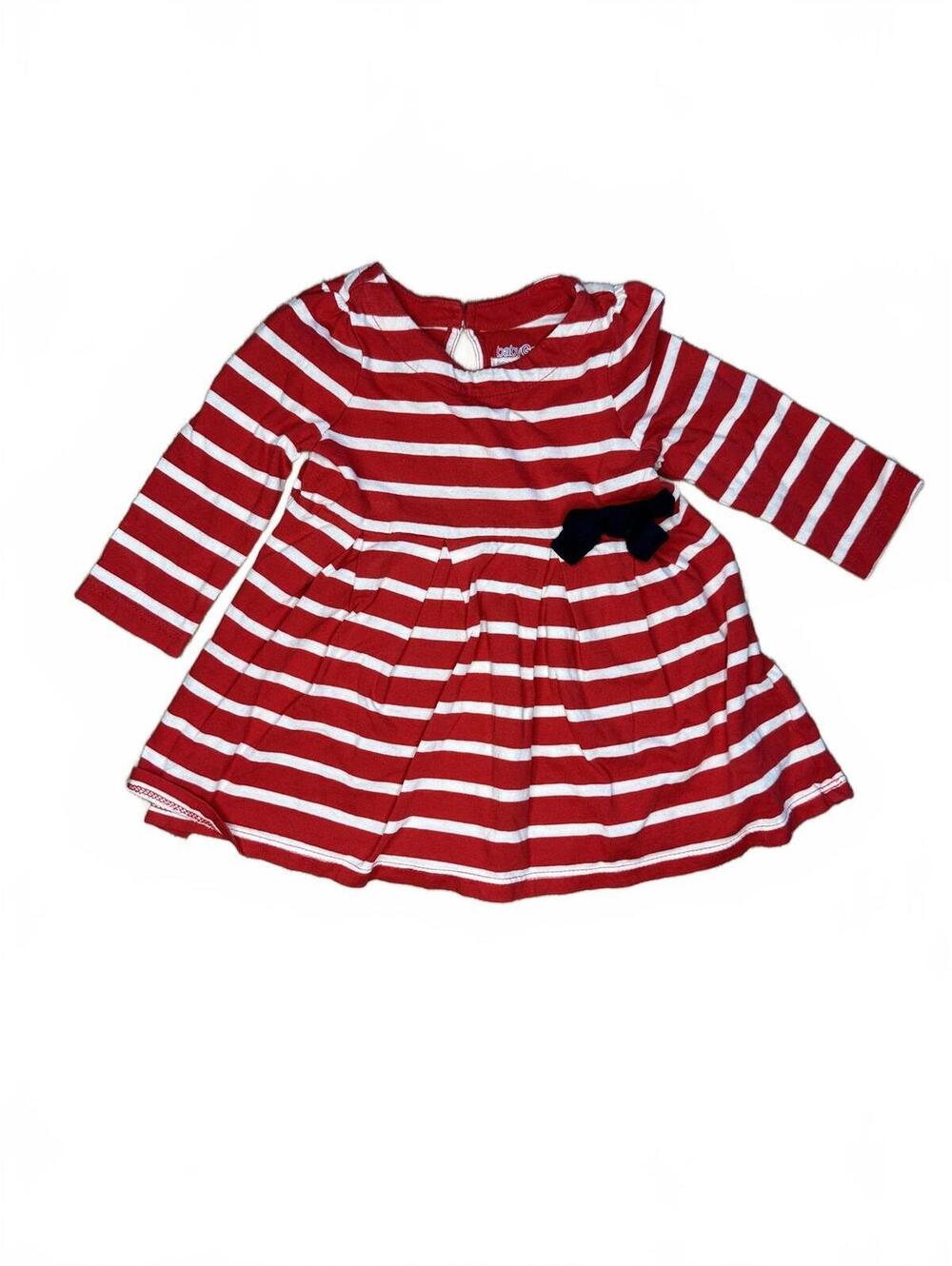 babyGap Red and White Striped Baby Dress 6-12 Months